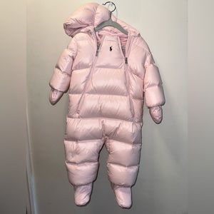 Ralph Lauren Baby Girl Hooded Bunting/ Coat